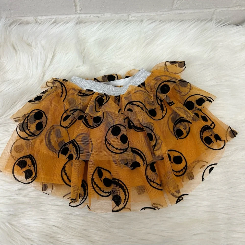 Disney The Nightmare Before Christmas Girls Tutu Skirt Size 2T